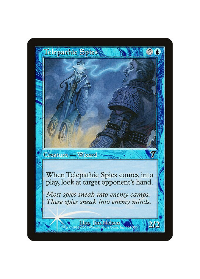 Telepathic Spies - Foil