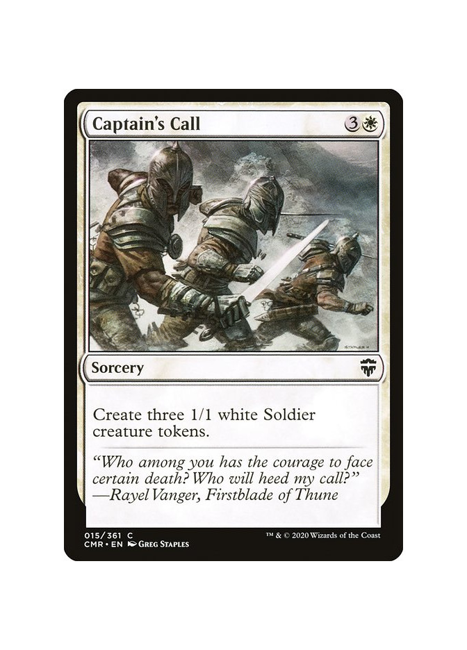 Captain's Call - Foil