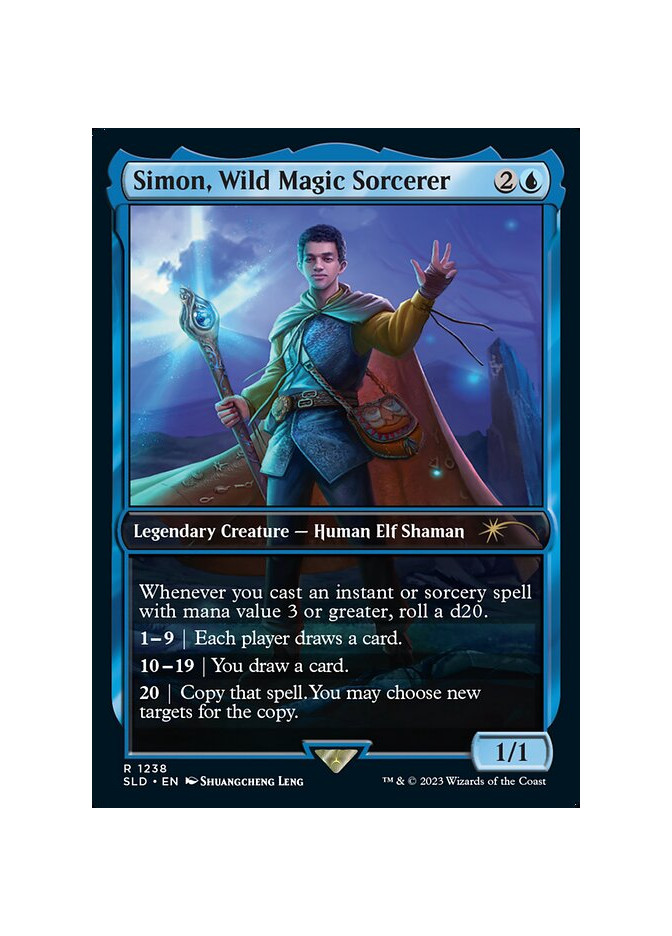 Simon, Wild Magic Sorcerer - Foil
