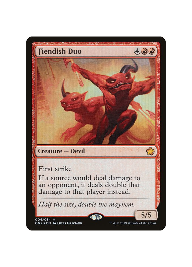 Fiendish Duo - Foil