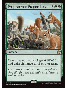 Preposterous Proportions - Foil