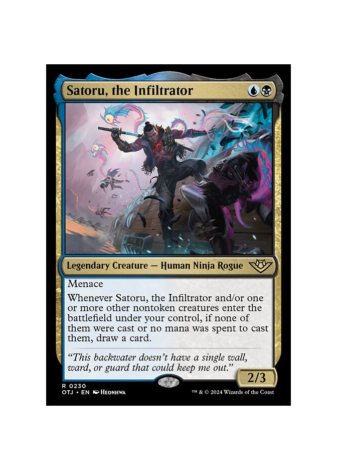 Satoru, the Infiltrator - Foil