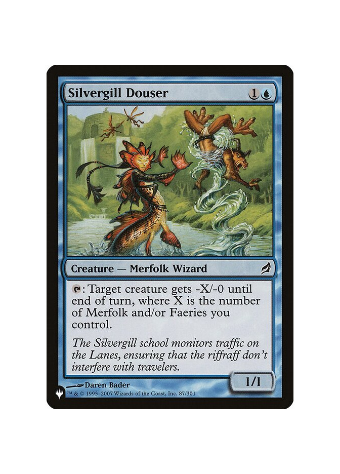 Silvergill Douser