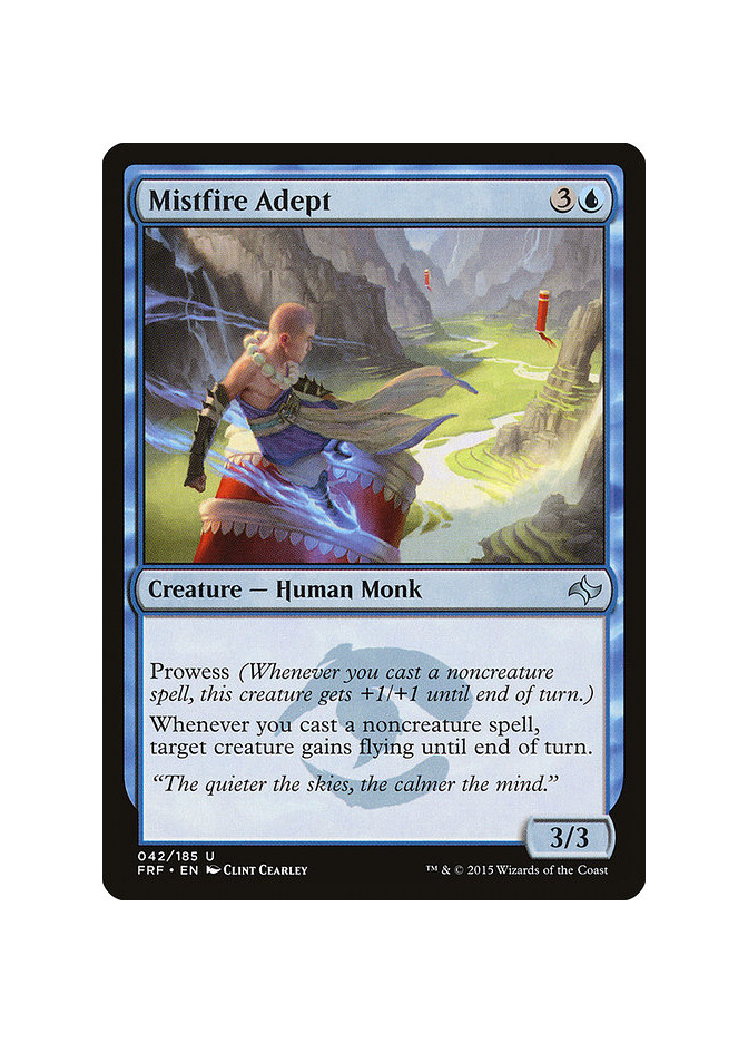 Mistfire Adept - Foil