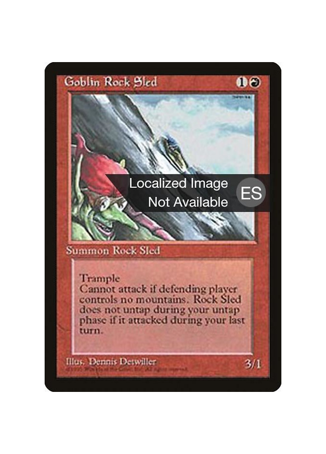 Goblin Rock Sled