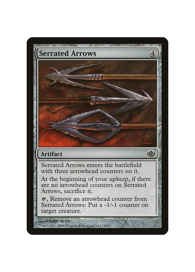 Serrated Arrows