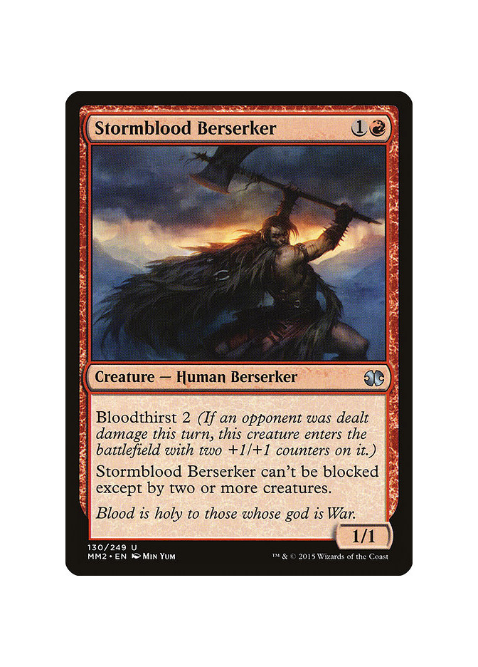 Stormblood Berserker - Foil