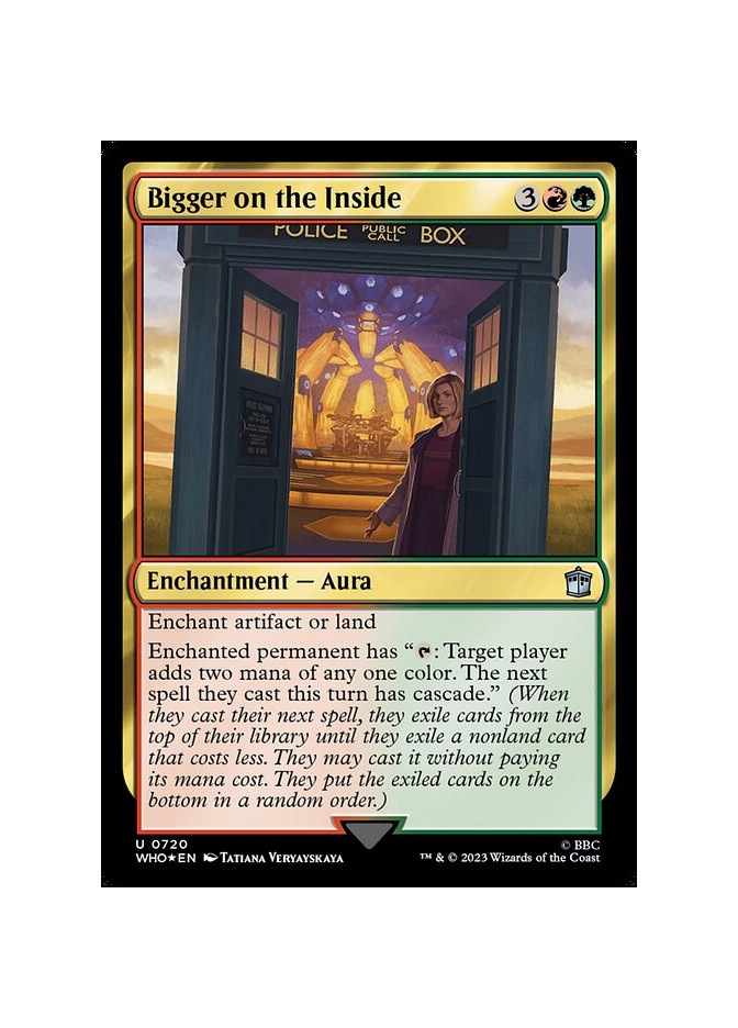 Bigger on the Inside - Foil