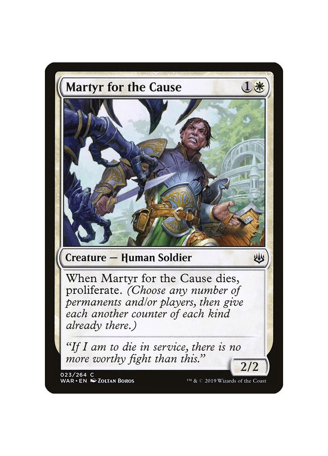 Martyr for the Cause