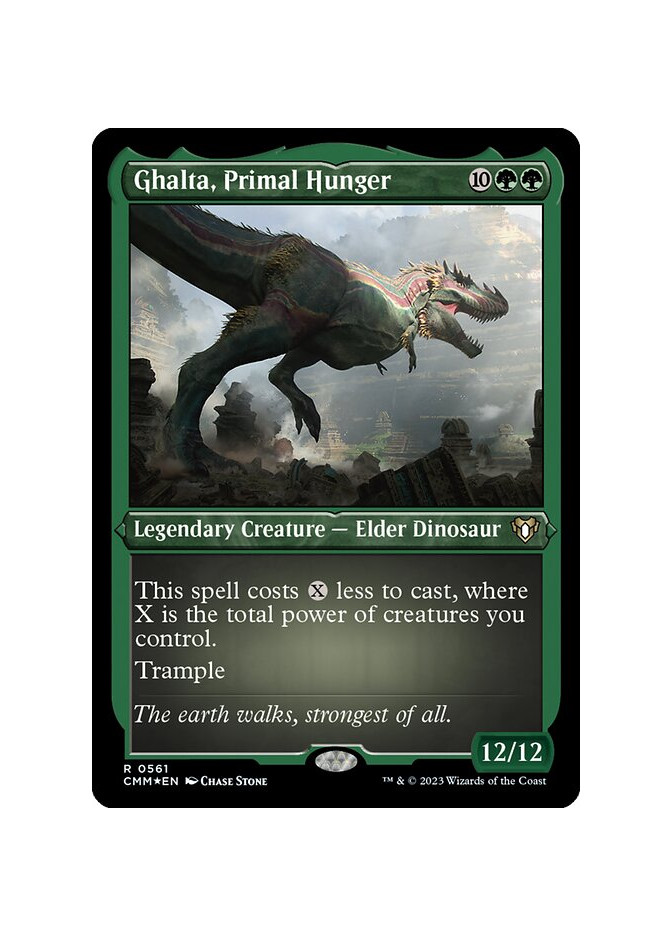 Ghalta, Primal Hunger - Foil
