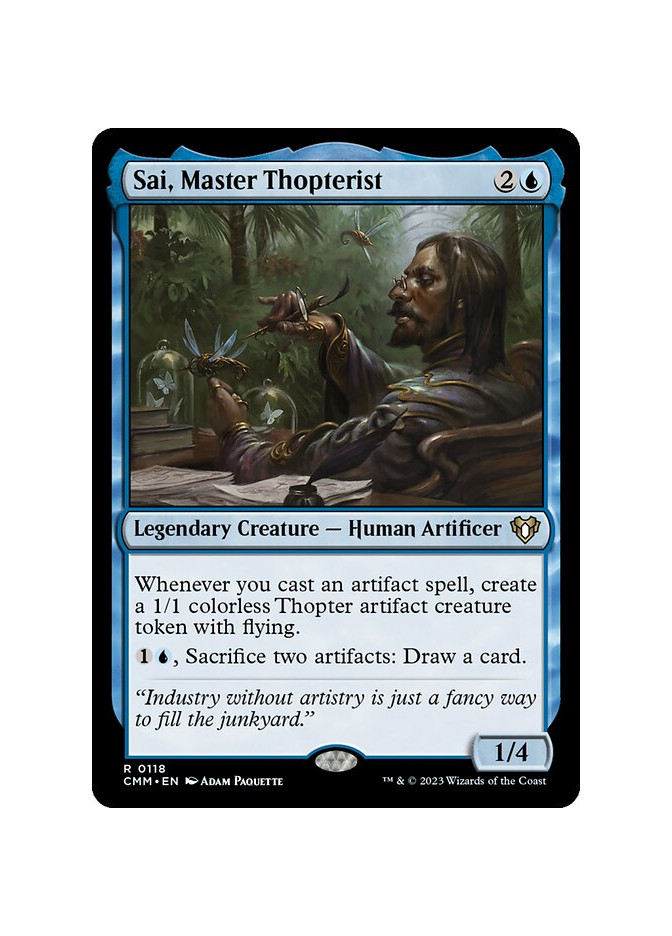 Sai, Master Thopterist - Foil
