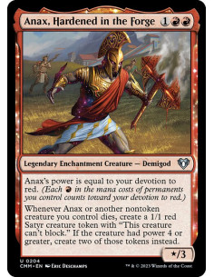 Anax, Hardened in the Forge