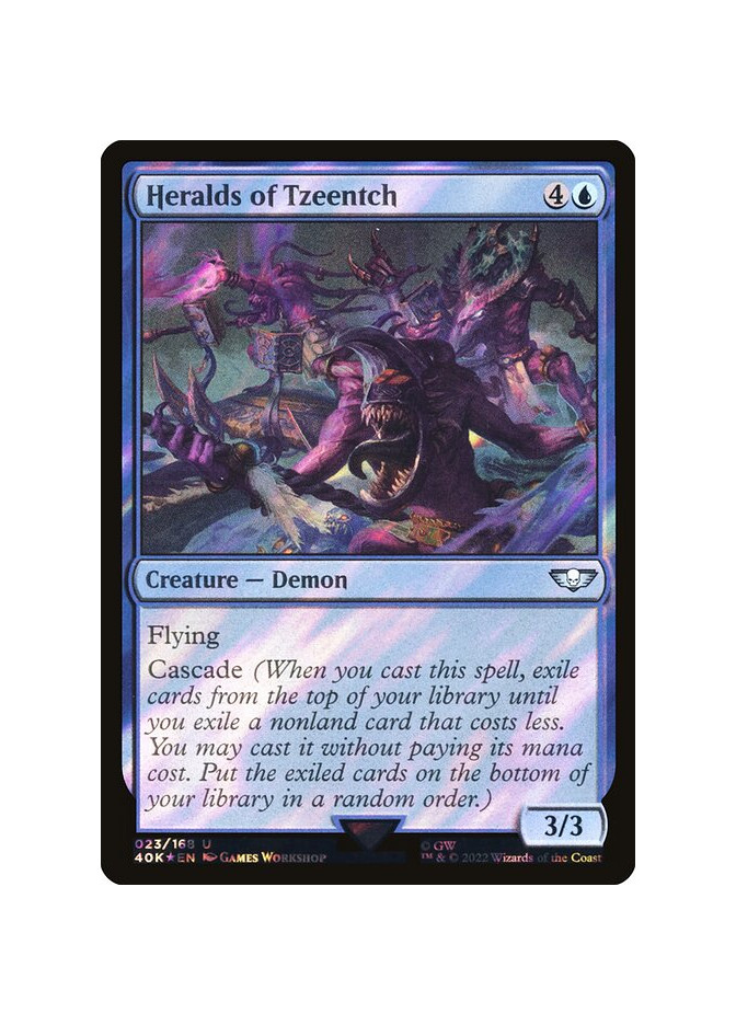 Heralds of Tzeentch - Foil