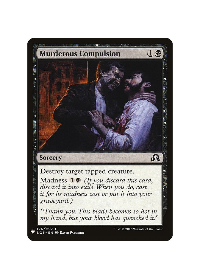 Murderous Compulsion