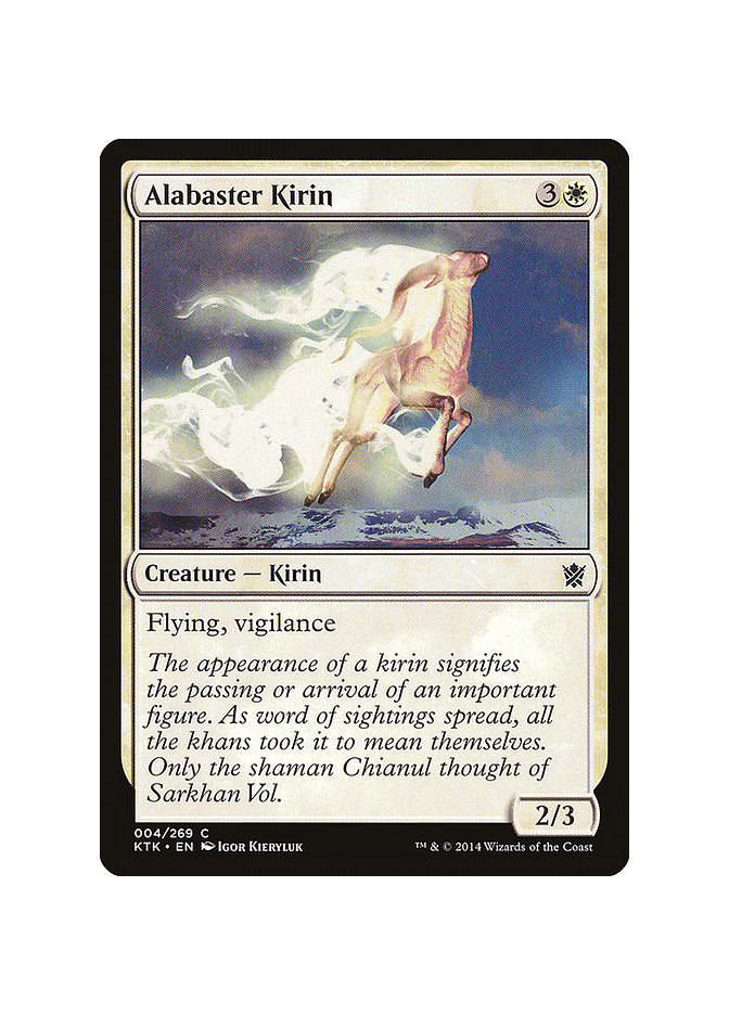 Alabaster Kirin - Foil