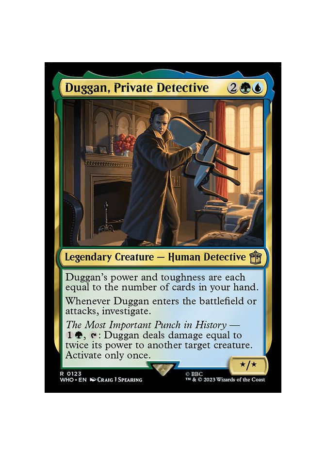 Duggan, Private Detective - Foil