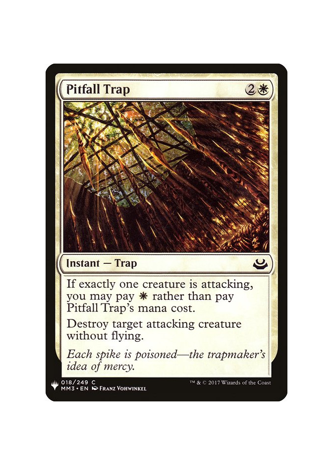 Pitfall Trap