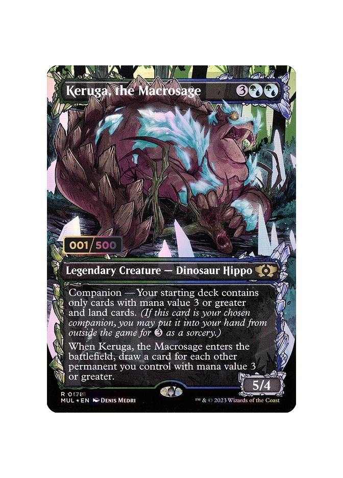 Keruga, the Macrosage - Foil