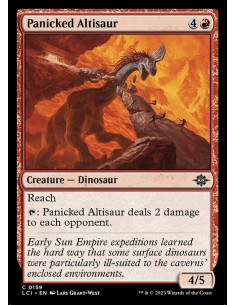 Panicked Altisaur
