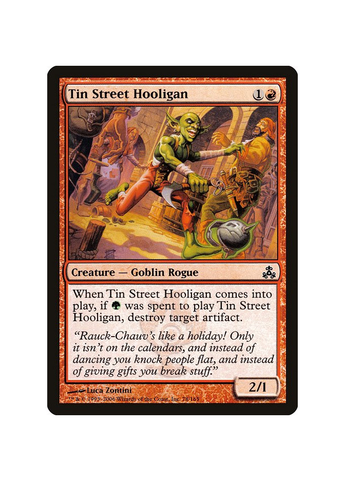 Tin Street Hooligan