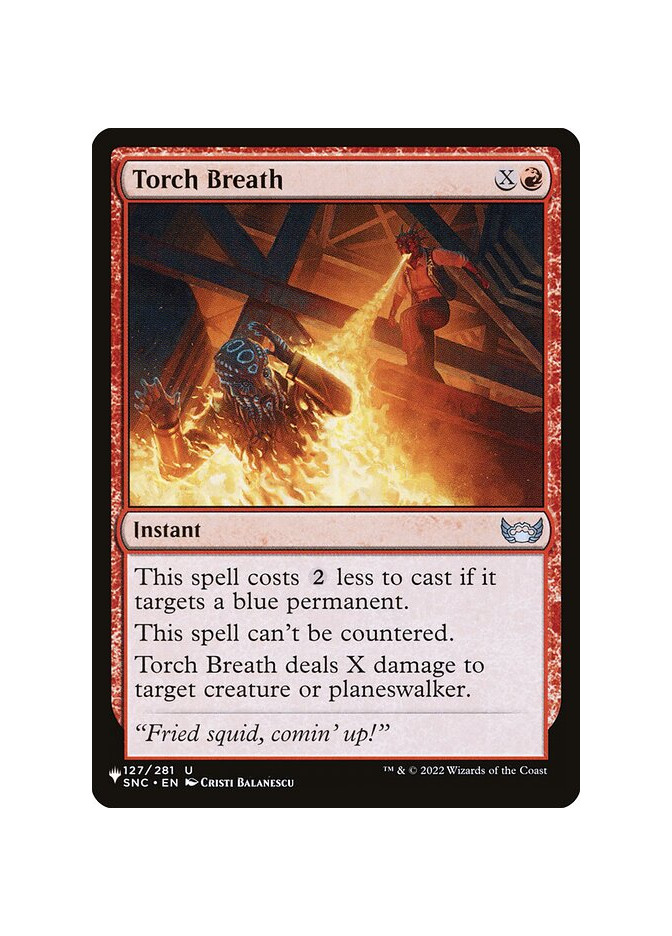 Torch Breath