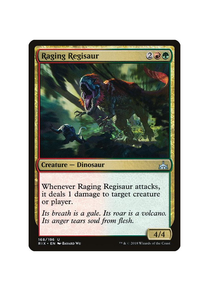 Raging Regisaur - Foil