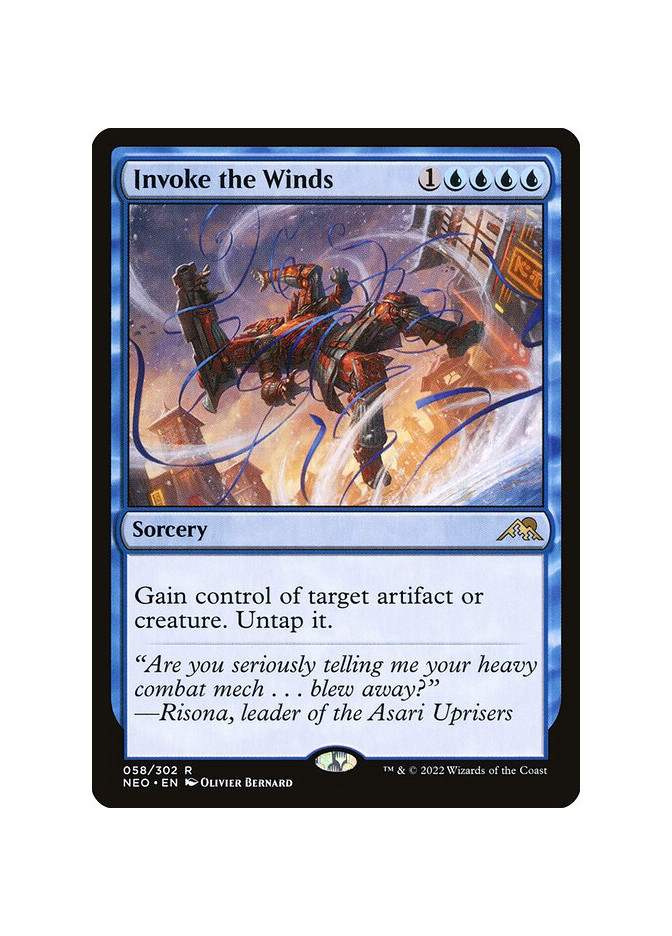Invoke the Winds - Foil