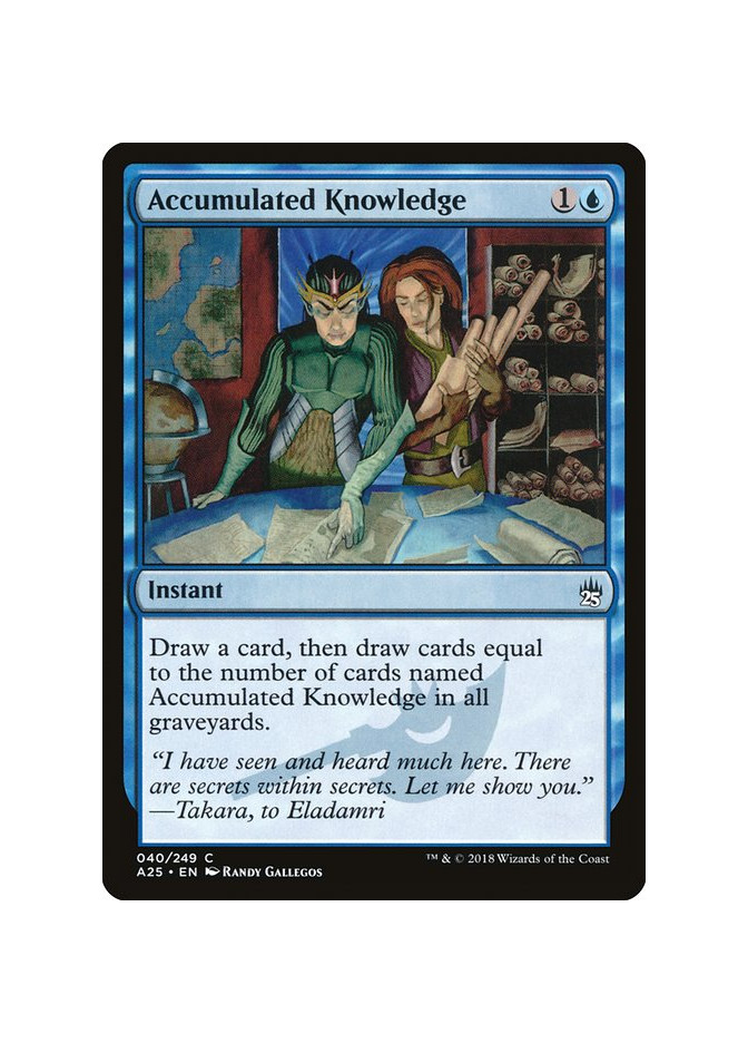 Accumulated Knowledge