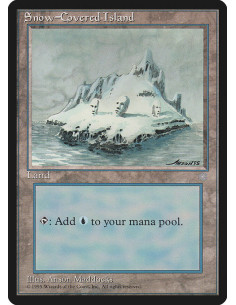 Snow-Covered Island