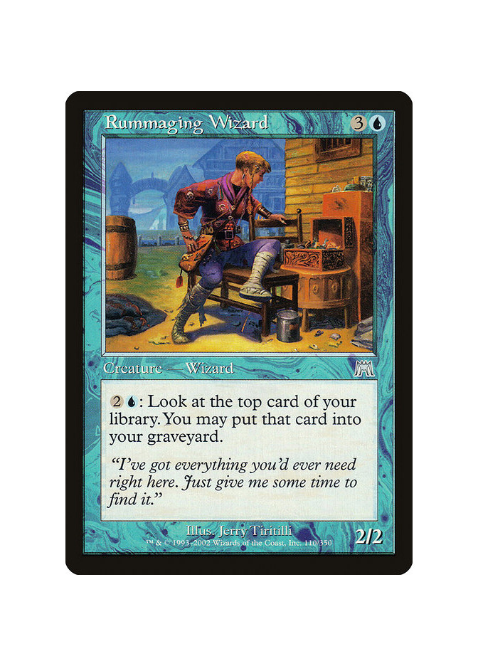 Rummaging Wizard - Foil
