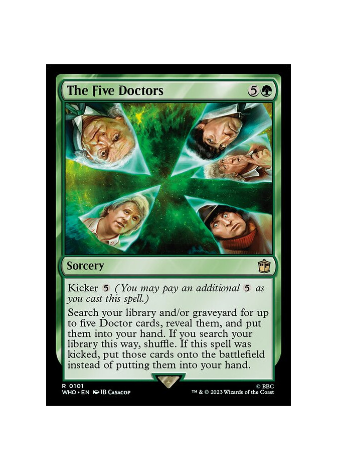 The Five Doctors - Foil