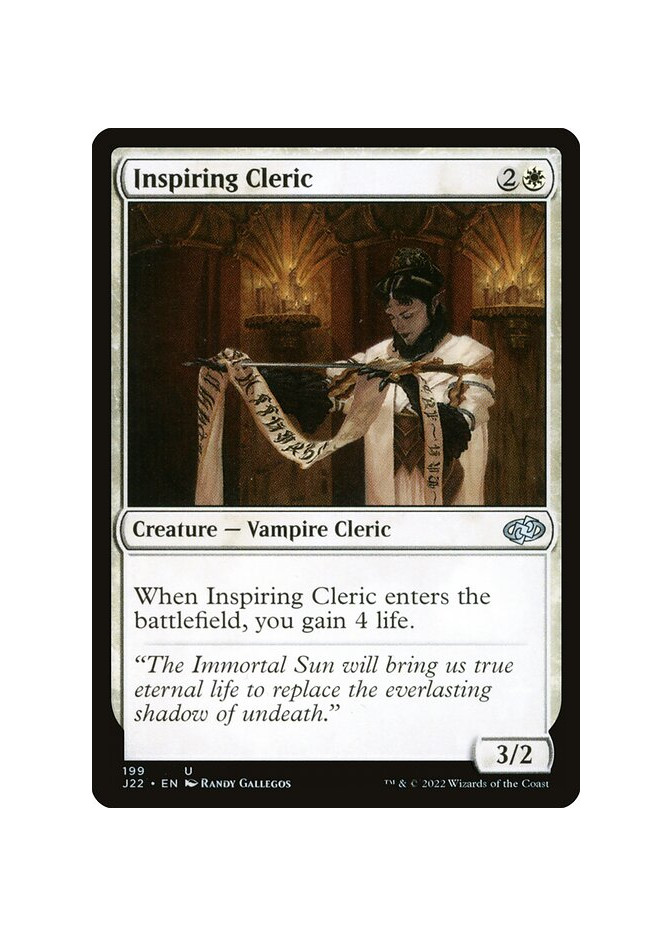 Inspiring Cleric