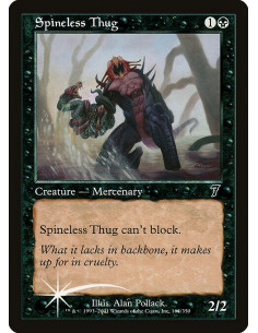 Spineless Thug - Foil