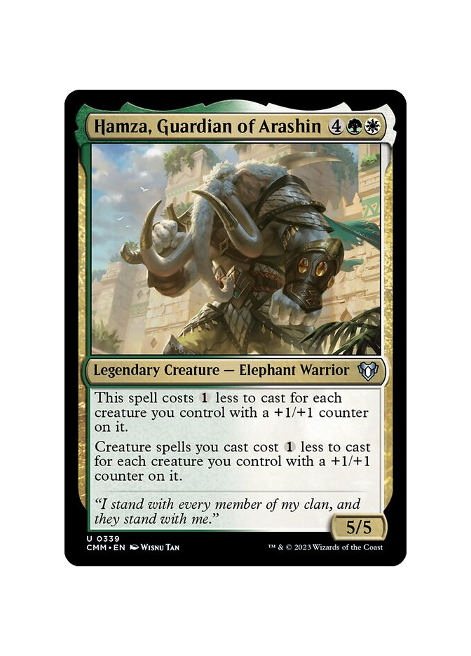 Hamza, Guardian of Arashin - Foil