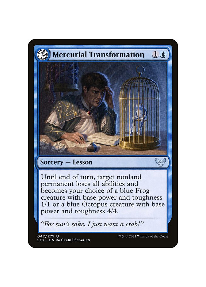 Mercurial Transformation - Foil
