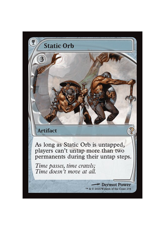 Static Orb - Foil