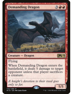 Demanding Dragon - Foil