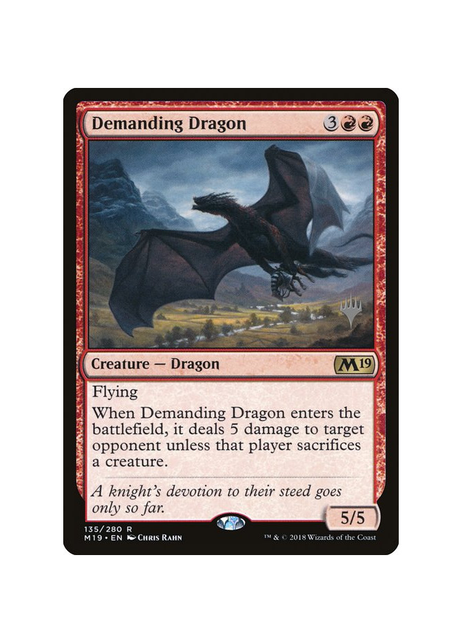 Demanding Dragon - Foil