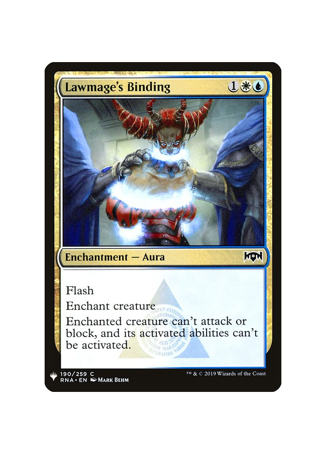 Lawmage's Binding