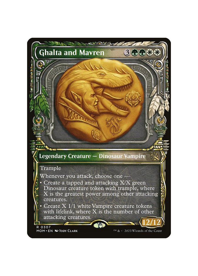 Ghalta and Mavren - Foil