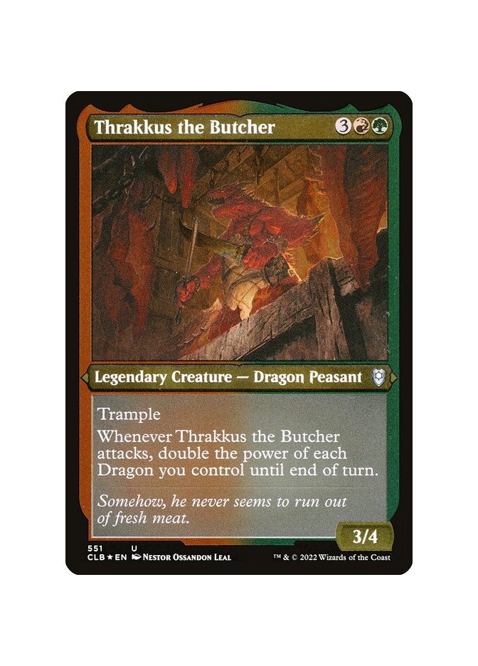 Thrakkus the Butcher - Foil