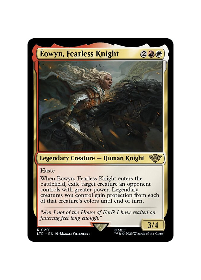 Éowyn, Fearless Knight - Foil