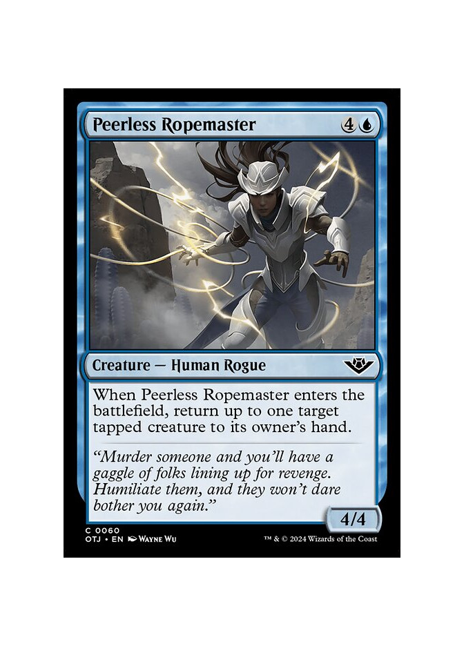 Peerless Ropemaster - Foil
