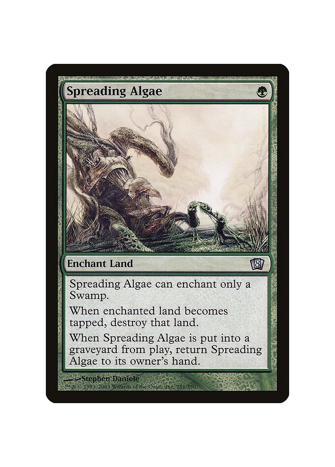 Spreading Algae - Foil