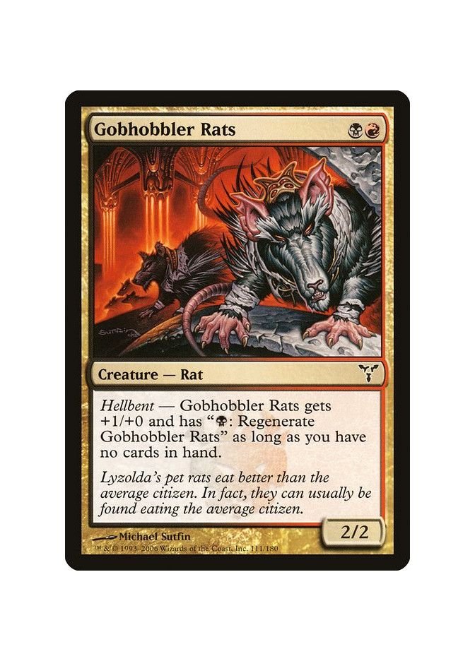 Gobhobbler Rats - Foil