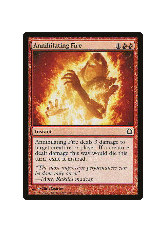 Annihilating Fire - Foil