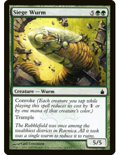 Siege Wurm - Foil