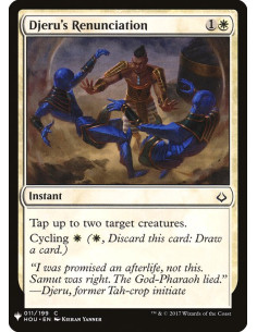 Djeru's Renunciation