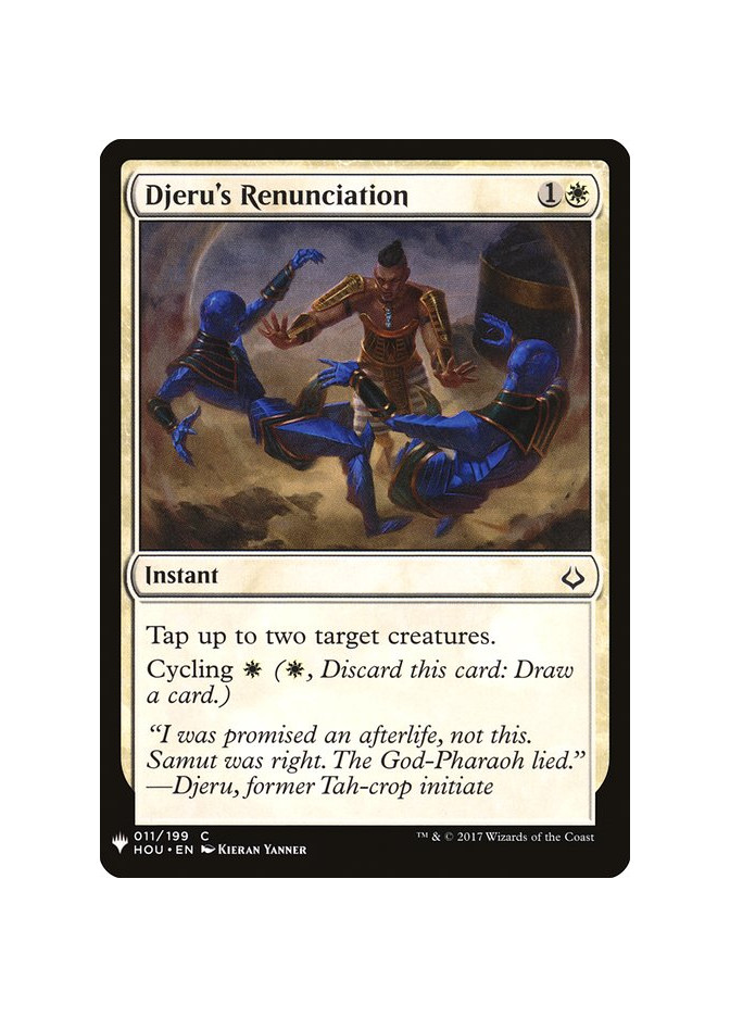 Djeru's Renunciation