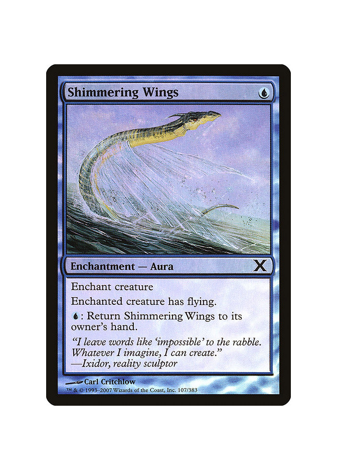 Shimmering Wings - Foil